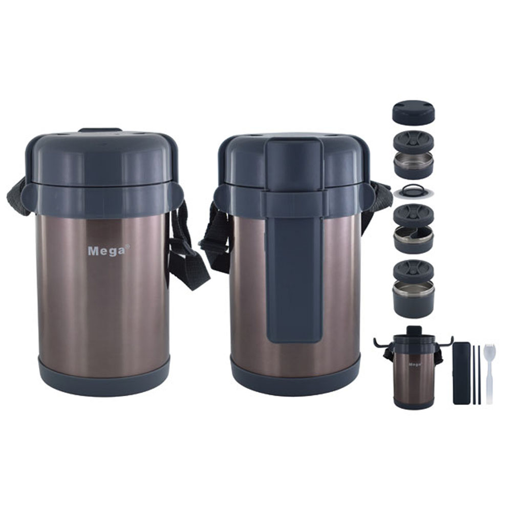 Mega 1.5L Stainless Steel Vacuum Food Jar UNIHOM